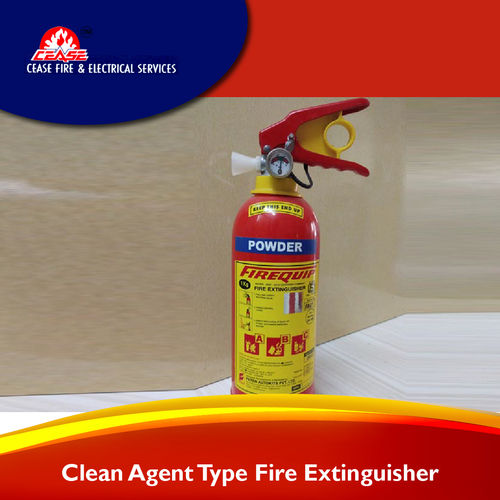 Clean Agent Type Fire Extinguisher