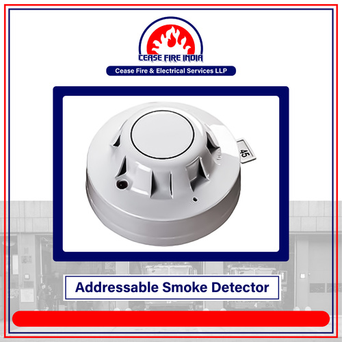 Conventional/Addressable Smoke Detector - Color: White