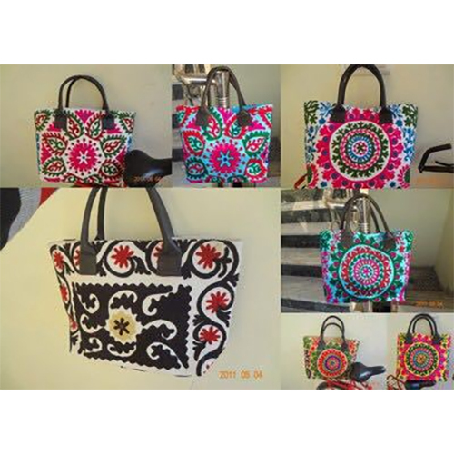 Suzani Embroidered Bags