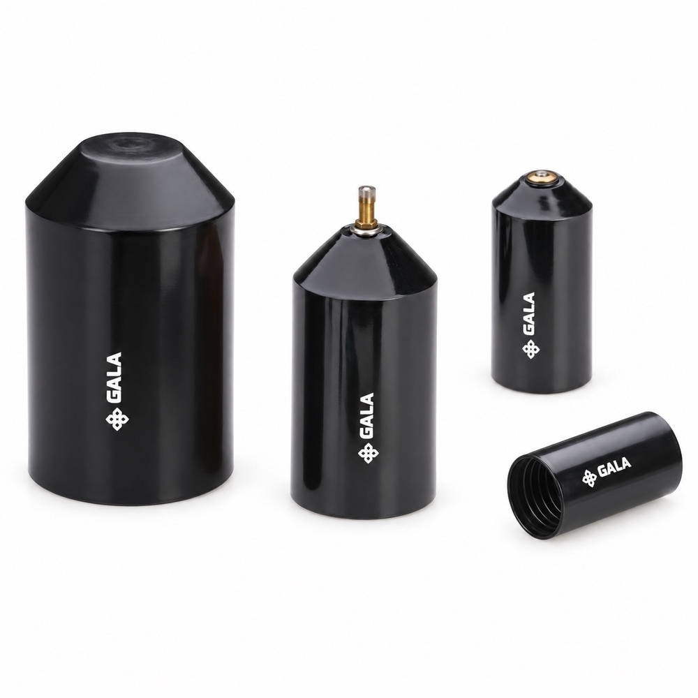 Cable End Caps - Polyolefin Material, Various Sizes Available, Black Color | Waterproof Heat Resistant, High Voltage Breakdown, Low Heat Conductivity