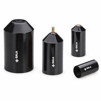 Cable End Caps - Polyolefin Material, Various Sizes Available, Black Color | Waterproof Heat Resistant, High Voltage Breakdown, Low Heat Conductivity