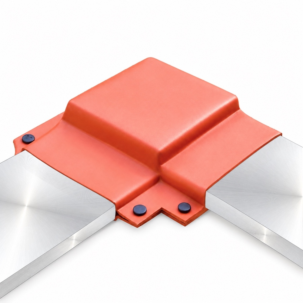 Polyolefin Busbar Insulating Shroud For Busbar Joints (Busboot) - Color: Orange-Red