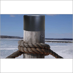 Heat Shrink Dock Pile Cap for Wooden Marine Piles (GPC)