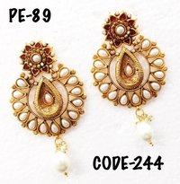 Designer Polki Earrings