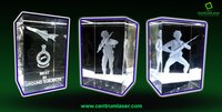 3d Crystal laser picture Engraving