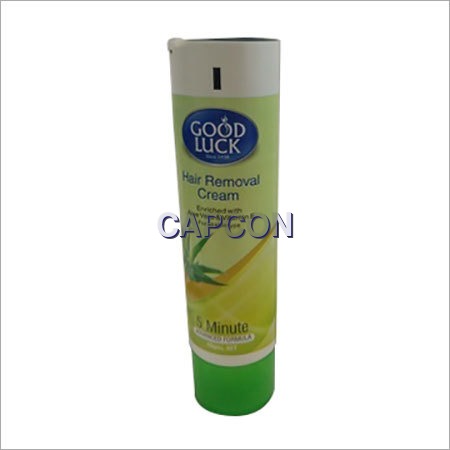 Hair Removal Laminated Packaging Tube Caps