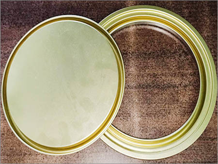 Gold Lacquer Paint Tin Component