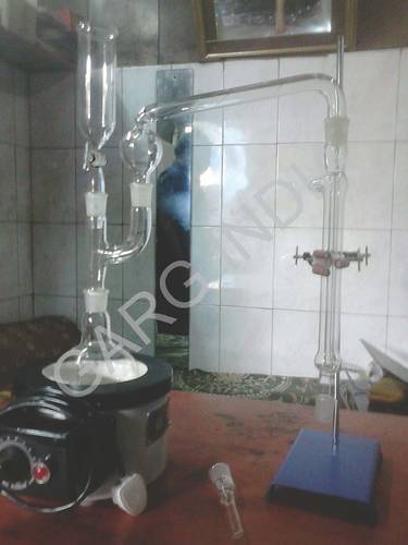 Kjeldhal Distillation Apparatus Equipment Materials: Borosilicate Glass