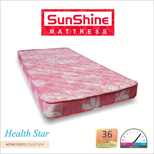 Health Star - Foam Mattress 72x36 Inches Pink, Comfort Support Durability