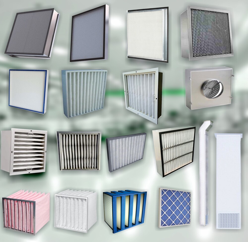 Air Filter - Pleated Synthetic Fiber, Custom Size & White Color | Robust Construction, HEPA Filter, High Dust Holding Capacity, Excellent Arrestance, Suitable for Commercial & Industrial Applications