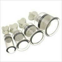 Rotating Hijama Cups - Plastic, 6.2cm To 3.0cm Sizes | Transparent, Manual Power Mode, Adjustable Negative Pressure, Easy To Use