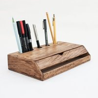 Sheesham Desk Organizers