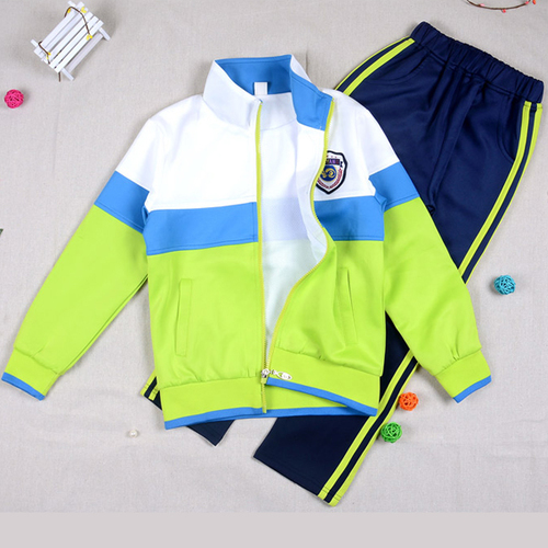 School Tracksuits - Polyester Fabric, Customized Size 6-18 yrs | Unisex, Short Long Sleeve, Customer Logo Optional