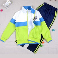 School Tracksuits - Polyester Fabric, Customized Size 6-18 Yrs | Unisex, Short Long Sleeve, Customer Logo Optional