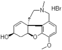 Galanthamine Hydrobromide - C17h21no3â·hbr, 356.27 G/mol | White Powder, 99% Min Purity, Water Soluble, Pharmaceutical Ingredient