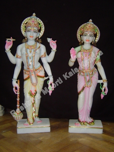 Painting Vishnu Lakshmi Jodi