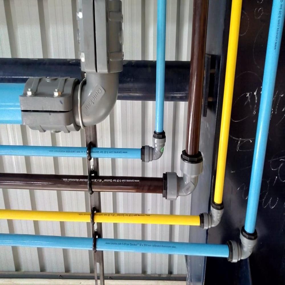 Aluminium Pipe for Compressed Air