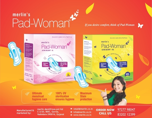 Ultra Thin Sanitary Pad Absorbency: Up To 50 Milliliter (Ml)