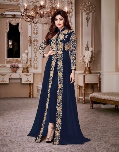 Navy Blue Salwar Suits