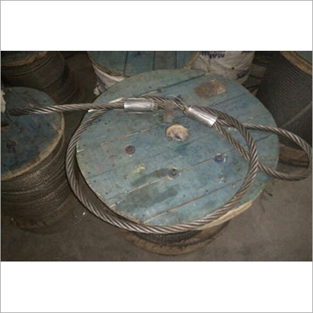 MILD STEEL WIRE ROPE SLINGS MILD STEEL WIRE ROPE SLINGS