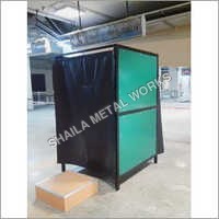 Ladies Frisking Booth - Metal Construction, Customizable Dimensions, Green Powder Coated Finish | Easy Installation, High Quality Assurance