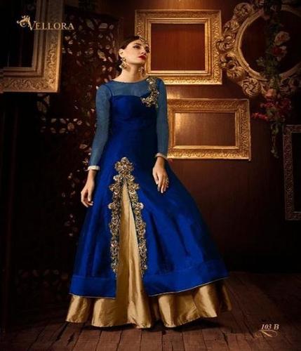 Blue Indo Western Suits