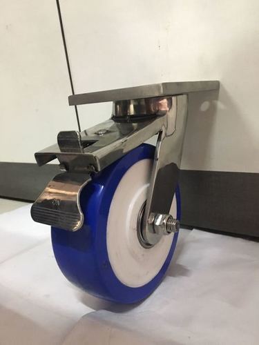 Antistatic Ss Pu Fabricated Pu Castor Wheels Load Capacity Range: 1500 Kg