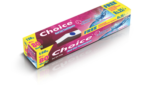 red gel toothpaste red gel toothpaste