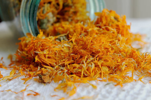 Organic Calendulla Flowers Dried / Tea cut