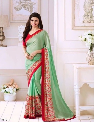 Green Bridal Saree