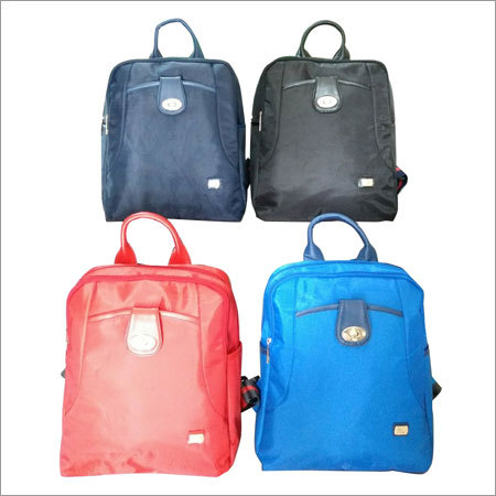 Leather back bags
