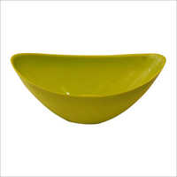 Fancy Indoor Plastic Flower Plate - Plastic, 10x5x4 Inches, Lime Green | Wide Mouth, Weather Resistant, Stylish Oval Design