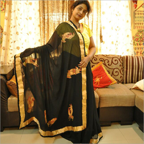 Ladies Mustard Yellow Black Suit
