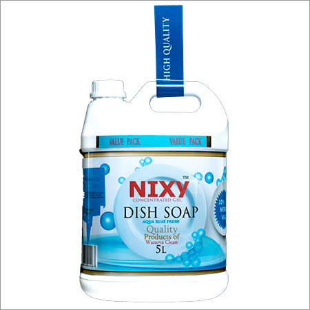Aqua Blue Dish Soap