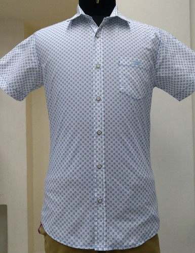 Printed Cotton Half Sleeves Shirts - Available in Sizes M, L, XL, XXL, XXXL | Stylish Designs for Boys