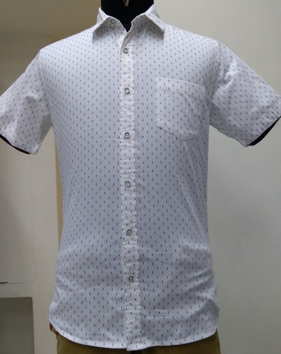 Printed Shirts Half Sleeves Size: Extra Large