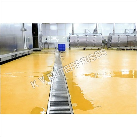 Flow Fresh Antibacterial Resin Flooring