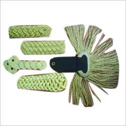 Light Yellow And Blue Shoulder Epaulette