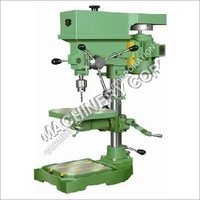 Pillar Drill Machine - Mild Steel & Cast Iron, 220-380 Volt Electric, 500 Kg Weight | 4-speed Rotational Capabilities, Manual Operation, Low Noise Generation