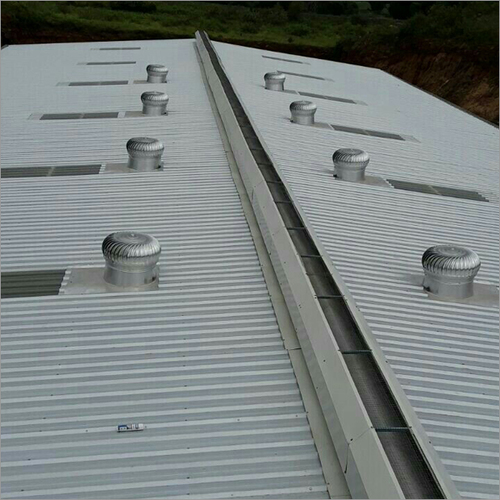 Wind Turbo Air Ventilator system with Polycarbonate