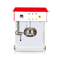 Popcorn Machines - Stainless Steel, Automatic, 1-year Warranty | Three Heat Control Switches, Steam Escape Design, Merchandising Light