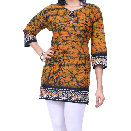 Printed cotton kurti