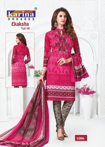 Karina Cotton Dress Material 