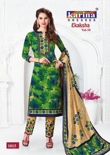 Karina cotton dress material