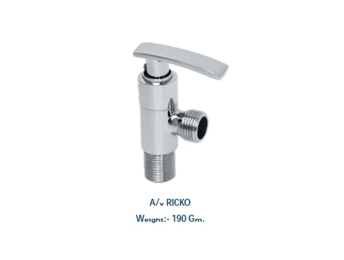 Stainless Steel Cp Finish Brass Angle Cock 190Gm
