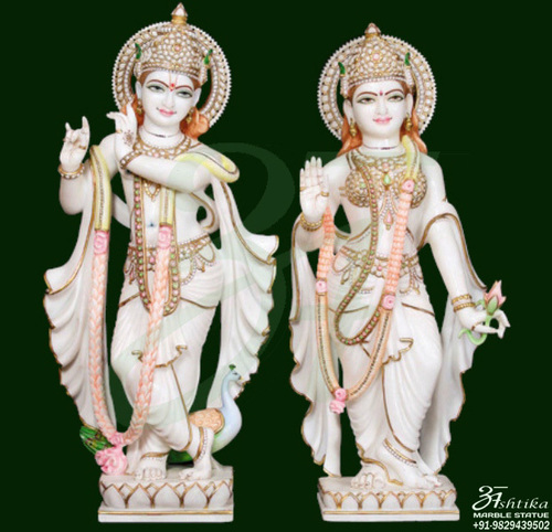 Marble Radha Krishna Murti Supplier