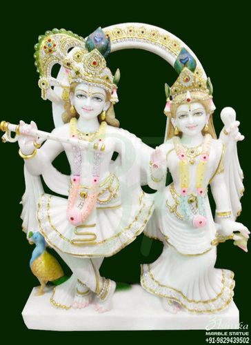 Marble Radha krishna Statue Price