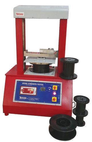 Spool And Welding Electrode Strength Testing Machine - Color: Grey / Red