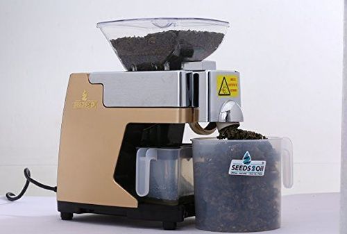 Edible Oil Extraction Machine - 5.5Kg ABS Plastic, 49x47x25cm | Automatic, Low Noise, Low Power Consumption, Quick Oil Production