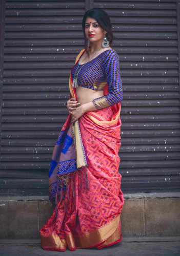 Pink Wedding Saree
